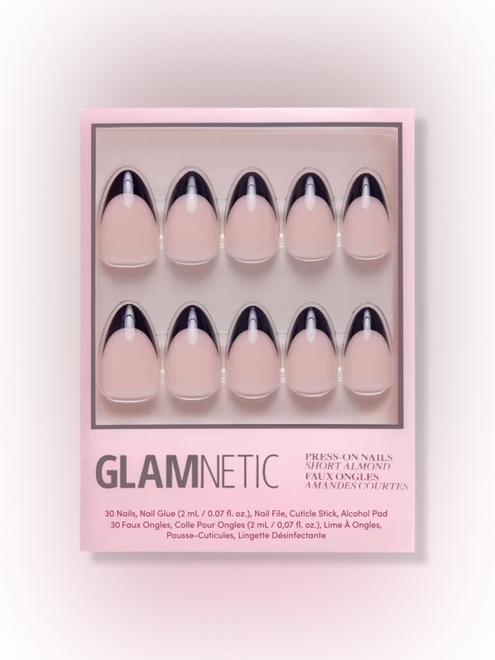 2 for $24 - Glamnetic Press-On Nails - Caviar